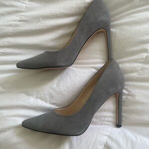 Nine West Classic Gray Heels